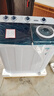 康佳半自动双桶双缸10公斤 波轮洗衣机大容量 脱水甩干机 以旧换新 家电补贴15% XPB100-7D0S 实拍图