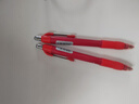 斑马牌（ZEBRA）按动中性笔0.5mm 真好系列红笔 学生老师批改笔记标注笔签字笔 C-JJ3 红色 3支装 实拍图