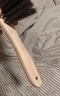 爱整理扫床刷床上扫帚家用软毛小扫把除尘刷扫床神器衣服刷卧室清洁笤帚 【四排植毛】实木软毛床刷1把 实拍图