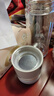 京东京造 玻璃杯 全能茶水分离杯 泡茶杯双层泡茶分离杯子男士月光银330ml 实拍图