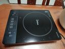 美的（Midea）加大面板电磁炉2200w大功率均匀加热 4D防水微晶面板 可选一套带锅全套炒菜锅火锅电池炉春节年货 【2200w火力 8档可调】350mm加大面板 实拍图