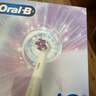 欧乐B（Oral-B）电动牙刷成人P4000深度清洁牙龈按摩3D声波旋转摆动P系列圆头送男友送女友情侣送礼七夕节礼物 iO5 极地白-【全年装到手4刷头】 实拍图