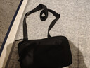 马可·莱登斜挎包男士便携小包通勤旅行单肩包可拆卸小巧收纳包MR262 典雅黑 实拍图