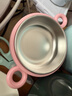 licheers婴儿辅食碗恒温注水保温碗宝宝婴幼儿童碗316不锈钢吃饭餐具 实拍图