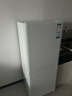 海尔（Haier）「真省电」165L两门小冰箱一级能效风冷无霜黑金净化白色HC2-165WGHC2E9WV国家补贴 实拍图