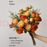 京东鲜花轻奢高端玫瑰大花束绢花假花仿真花客厅婚庆新年装饰高档花卉套装 实拍图