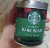星巴克（Starbucks）0糖低脂精品速溶黑咖啡 阿拉比卡豆办公提神组合深烘90g*2罐 实拍图