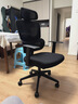 得力（deli）Surfer系列 人体工学电脑椅办公椅 2D头枕+固定扶手+3D腰靠 黑  实拍图