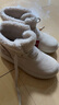 斯凯奇（Skechers）女靴2026加绒保暖中筒靴平底休闲百搭高帮鞋144722 实拍图