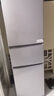 上菱200升三开门冰箱家用出租冰箱小型三温区中门软冷冻节能省电低噪超薄两天不到一度电BMM200L 实拍图