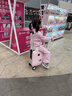 爱尔威（Airwheel）电动行李箱可骑行智能拉杆登机箱可坐可代步20英寸 SL豪华版一粉 实拍图