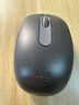 罗技（Logitech）M196 无线蓝牙鼠标 办公鼠标 笔记本商务办公家用 小巧便携 对称手型 石墨灰 实拍图
