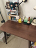 米客米家（MIKEMIJIA） 米客米家 电脑桌实木腿桌椅组合简约家用卧室学生写字台简易小桌 原野橡木色80*55*75 实拍图