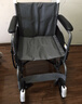 鱼跃(yuwell)轮椅车H051折叠老人轻便旅行手推车钢管免充气胎代步车 实拍图