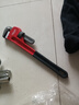 德力西电气（DELIXI ELECTRIC）管钳管子钳扳手水管钳子多功能加自紧加强款沾塑管钳18寸 实拍图