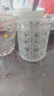 宝石纹玻璃杯INS风高颜值洋酒杯透明家用加厚鸡尾酒调酒啤酒杯子 宝石杯200ml*1 实拍图