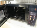 美的微波炉烤箱一体机 23L容量  变频一级能效 平板易清洁多大功率 1000W烧烤光波速热 C30 【更省电】 实拍图