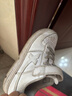 特步（XTEP）儿童童鞋男女童小白鞋儿童运动板鞋百搭时尚休闲学生板鞋 新白色 35 码 实拍图