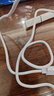 华为原装6A数据线 USB Type-A转USB Type-C/1m线长/支持66W（11V6A）充电 白色CC790 实拍图