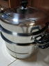 苏泊尔（SUPOR）蒸锅304不锈钢汤锅复底家用多功能大容量燃气电磁炉通用 高拱盖 EZ30BS04丨 30cm 实拍图