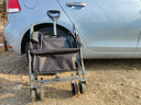 京东京造 户外露营车折叠推车营地车野餐摆摊装备买菜小拉车拖车石墨黑 实拍图