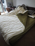 MIDO HOUSE铭都100支四件套纯棉床上用品100%全棉床单被套A类高端轻奢高级感被罩200x230cm浅茶杏 实拍图