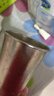 99.9%抑菌钛杯健康钛茶杯家用保鲜啤酒杯家用牛奶杯钛水杯咖啡杯 钛本色（含钛量99.8%） 400ML 实拍图