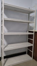 唐辑书架书柜家用落地置物货架学生钢制收纳储物架子白五层100*35*183 实拍图