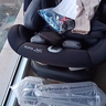 初婴贝儿童安全座椅汽车用0-4-12岁婴儿宝宝车载可坐可躺i-Size通风加热 豪华版黑+175°躺+支撑腿+遮阳棚 实拍图