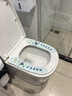 MEN WOO马桶垫秋冬加绒保暖坐便套马桶贴套防水硅胶四季通用粘贴式可水洗 实拍图