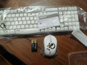 雷柏（Rapoo） X1800S 键鼠套装 无线键鼠套装 办公键盘鼠标套装 防泼溅 电脑键盘 笔记本键盘 白色 实拍图