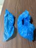美丽雅 鞋套一次性加厚200只室内机房厂房样板间家用塑料防水防尘脚套 实拍图