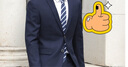 罗蒙 西服男士休闲西装男套装外套修身伴郎新郎结婚商务职业正装衣服 藏青单扣(上衣+裤子+衬衫+领带) 4XL /190【160-175斤】 实拍图