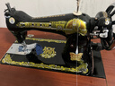 蝴蝶牌上海老式缝纫机家用台式脚踏电动机头裁缝衣车机架升级吃厚 实拍图