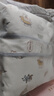 十月结晶婴儿抱被春秋棉襁褓宝宝产房包被四季通用薄夹棉 夏日海岸90*90 实拍图