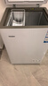 海尔（Haier）100L单温冰柜小型家用小冰柜商用减霜一级能效冷藏冷冻转换深冷冷柜小冰箱BC/BD-100GHW9D国家补贴 实拍图
