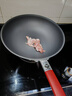 康巴赫（KOBACH）真钛0涂层抗菌炒锅无涂层不粘锅316L不锈钢炒菜锅电磁炉燃气通用 实拍图