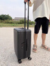 爱华仕行李箱拉杆箱20英寸登机箱男小型旅行箱女密码箱轻便皮箱子骑士黑 实拍图