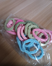 高弹力无接缝发圈不伤发新款海盐蓝多巴胺皮筋扎头发头绳高马尾 【活动专享】多巴胺混发-随机20根（opp袋） 实拍图