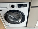 三星（SAMSUNG）【国家补贴】AI神维纳斯滚筒洗衣机全自动超薄10公斤大容量蒸汽除菌洗衣机WW10DG5U24AWSC月光白 白色 单洗 实拍图