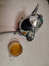 三洽（SANQIA） 不锈钢茶壶泡茶壶精致加厚带滤网不锈钢餐厅茶壶家用电磁炉专用 带滤网 1200ml 实拍图