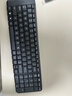 罗技（Logitech）MK220 键鼠套装 无线键鼠套装 办公键鼠套装  多媒体键鼠套装 带无线2.4G接收器 黑色 实拍图