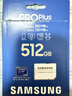三星（SAMSUNG）512GB TF MicroSD 内存卡 4K高速蓝卡 U3A2V30 读速180MB/s 游戏机无人机运动相机存储卡 PRO Plus 实拍图