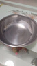 【不锈钢】和面盆厨房烘焙家用火锅盆洗菜打蛋汤锅盆醒面盆料理盆 32cm【热卖款】不锈钢 和面盆 实拍图