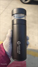 富光拾喜（FUGURNG BESTJOY）保温杯男316不锈钢水杯茶水分离杯泡茶杯子车载带滤网商务黑420ml 实拍图