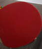 DHS红双喜 狂飙3套胶 狂飙三 乒乓球拍胶皮反胶 红色39度2.2 实拍图