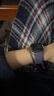 Apple/苹果 【情人节】Watch S11 智能手表GPS款42毫米银色铝金属表壳雾紫色运动型表带S/M 实拍图