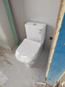 九牧（JOMOO）马桶 家用虹吸式马桶大冲力节水坐便器 防臭瞬冲 易洁抗菌马桶 行业爆款-双旋暴风冲11370-400坑 实拍图