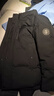 雪中飞鹅绒羽绒服男士短款脱卸帽加厚保暖休闲商务秋冬外套男装180 实拍图