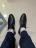 奥康（Aokang）英伦商务正装皮鞋牛皮系带办公室时尚皮鞋黑色（聚氨酯鞋底）42码 实拍图